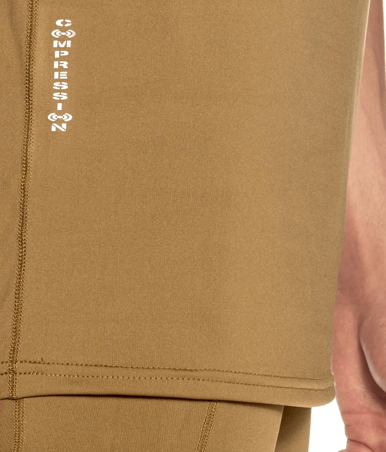 1400 . Momentum Regular-Fit Base Layer Shirt - Khaki