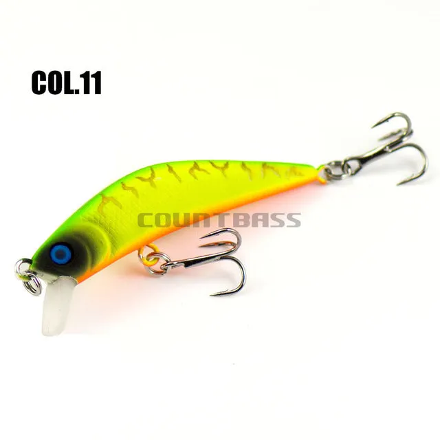 1pc Countbass Minnow Hard Lure 57mm, Trout Fishing Bait,  Freshwater  Bass Wobblers, Free shipping