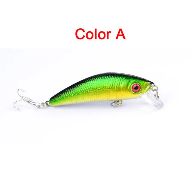 1Pcs 7.2cm 8.4g Minnow Fishing Lures Artificial Hard Crank Bait topwater Swim Wobbler Japan Mini Fishing Crankbait NE-202