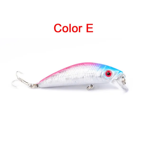 1Pcs 7.2cm 8.4g Minnow Fishing Lures Artificial Hard Crank Bait topwater Swim Wobbler Japan Mini Fishing Crankbait NE-202