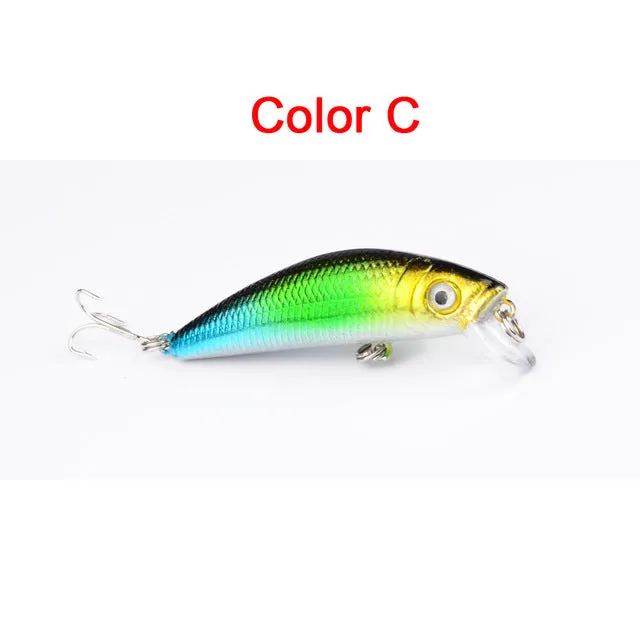 1Pcs 7.2cm 8.4g Minnow Fishing Lures Artificial Hard Crank Bait topwater Swim Wobbler Japan Mini Fishing Crankbait NE-202