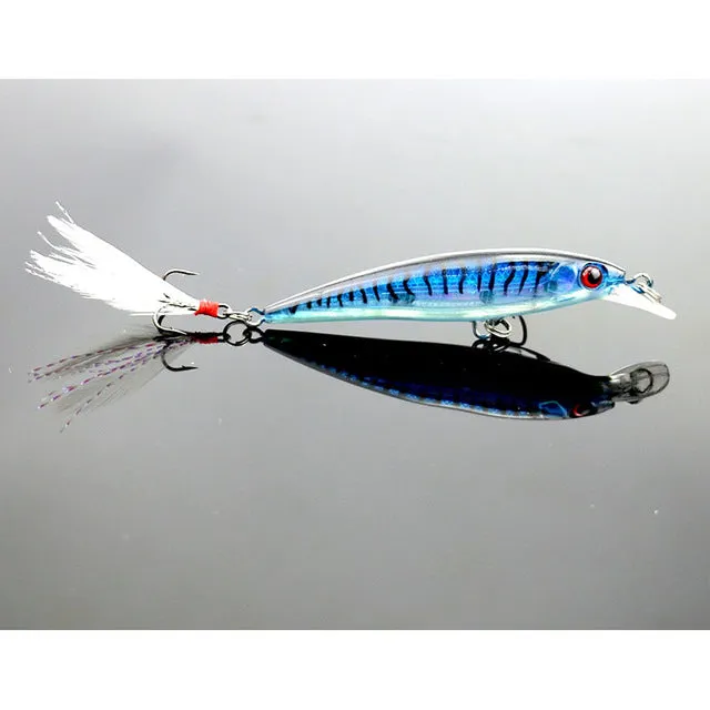 1PCS Minnow Fishing lures 10 colors fishing wobblers 9cm 8g jig swimbait fishing tackle fishing lure free shipping YE-210