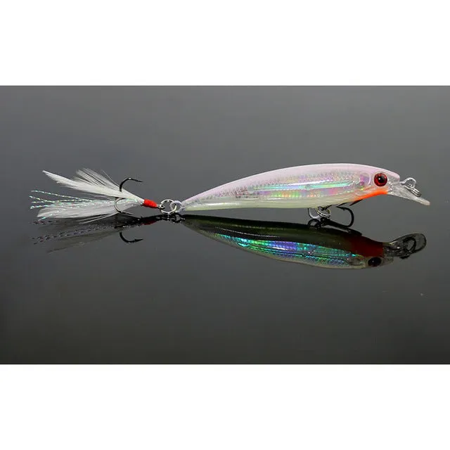 1PCS Minnow Fishing lures 10 colors fishing wobblers 9cm 8g jig swimbait fishing tackle fishing lure free shipping YE-210