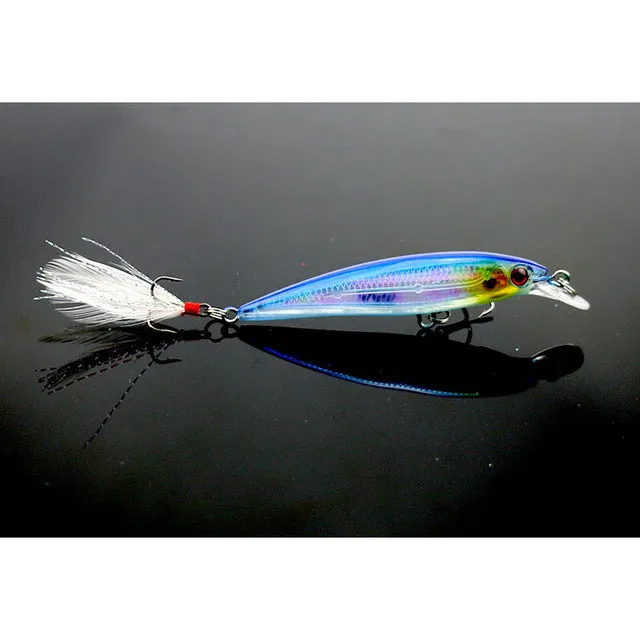 1PCS Minnow Fishing lures 10 colors fishing wobblers 9cm 8g jig swimbait fishing tackle fishing lure free shipping YE-210