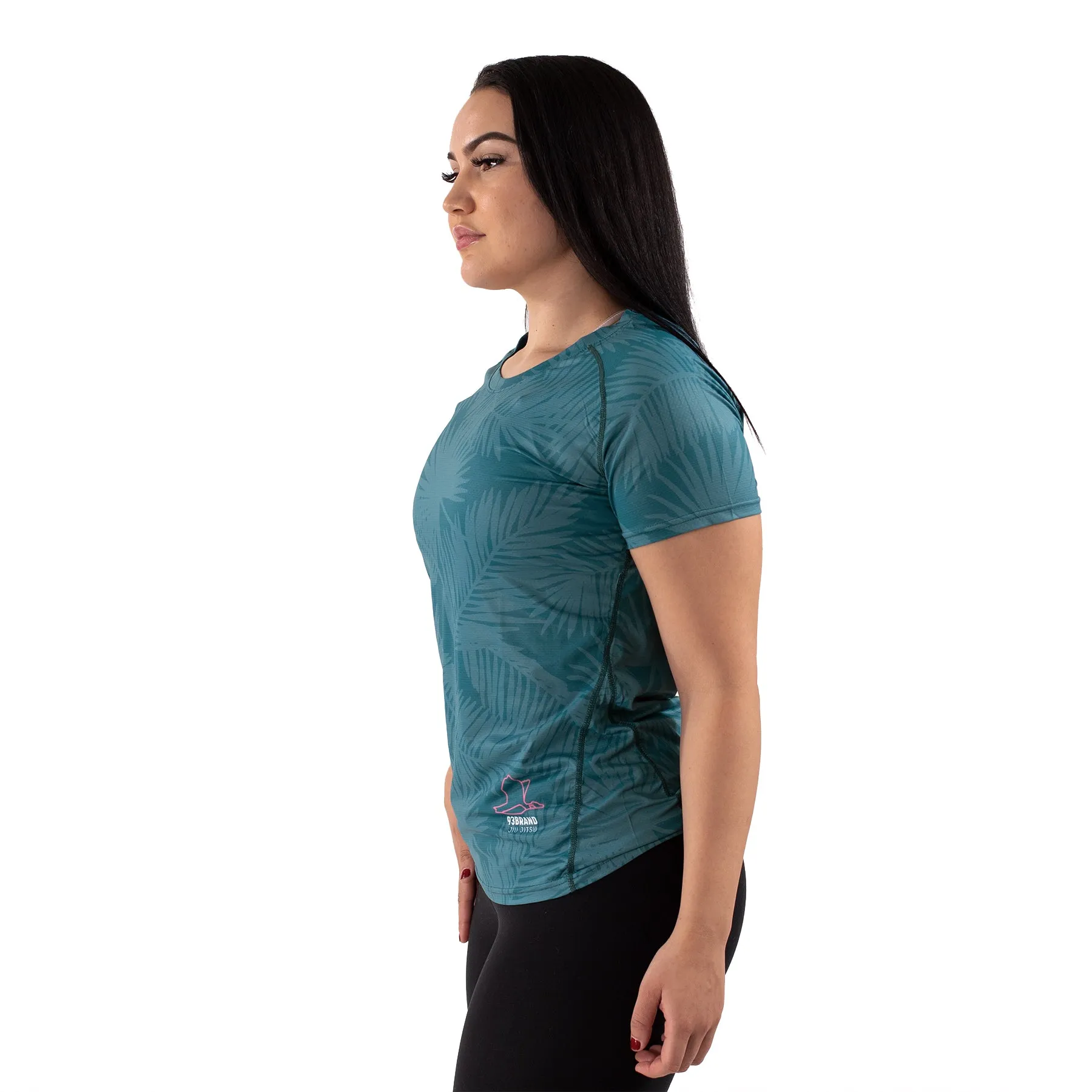 2-PACK of Women's Dry Tech Shirts - Palm/Butterfly