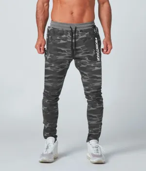 2000 . Viscose Regular-Fit Jogger - Grey Camo