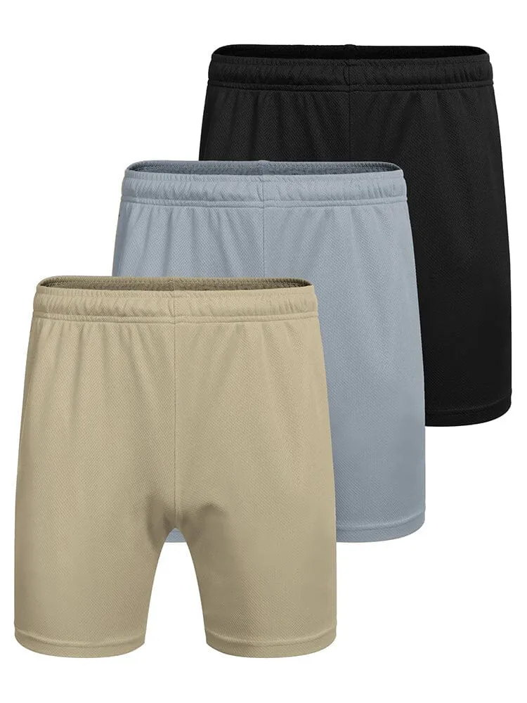 3-Pack Workout Shorts with Pocket (US Only)