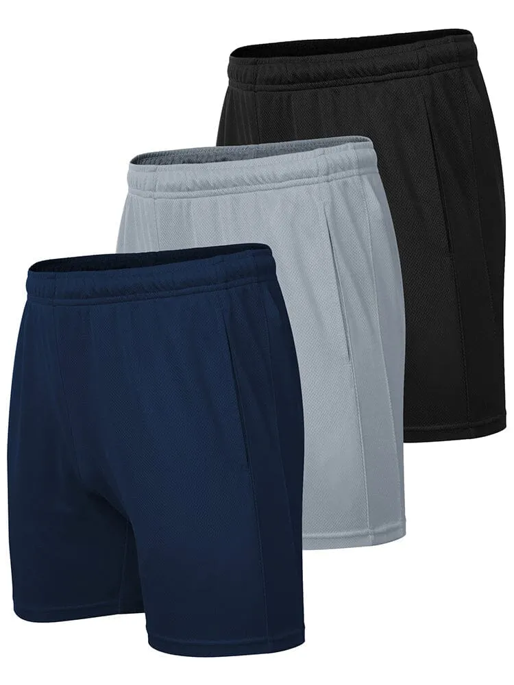 3-Pack Workout Shorts with Pocket (US Only)