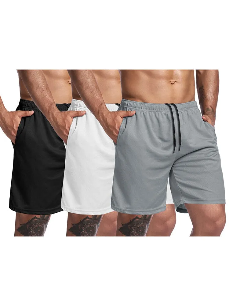 3-Pack Workout Shorts with Pocket (US Only)