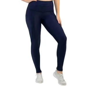 3-Pocket Dart Leggings - Navy Blue