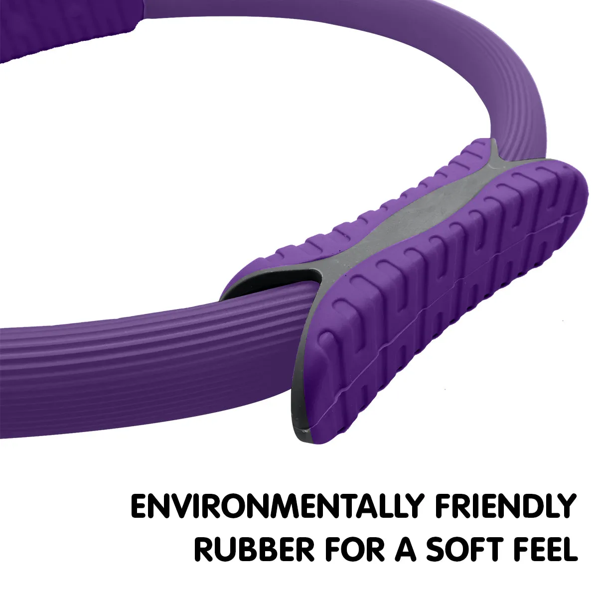 40cm Pilates Ring EVA Foam Handles Yoga Exercise Band