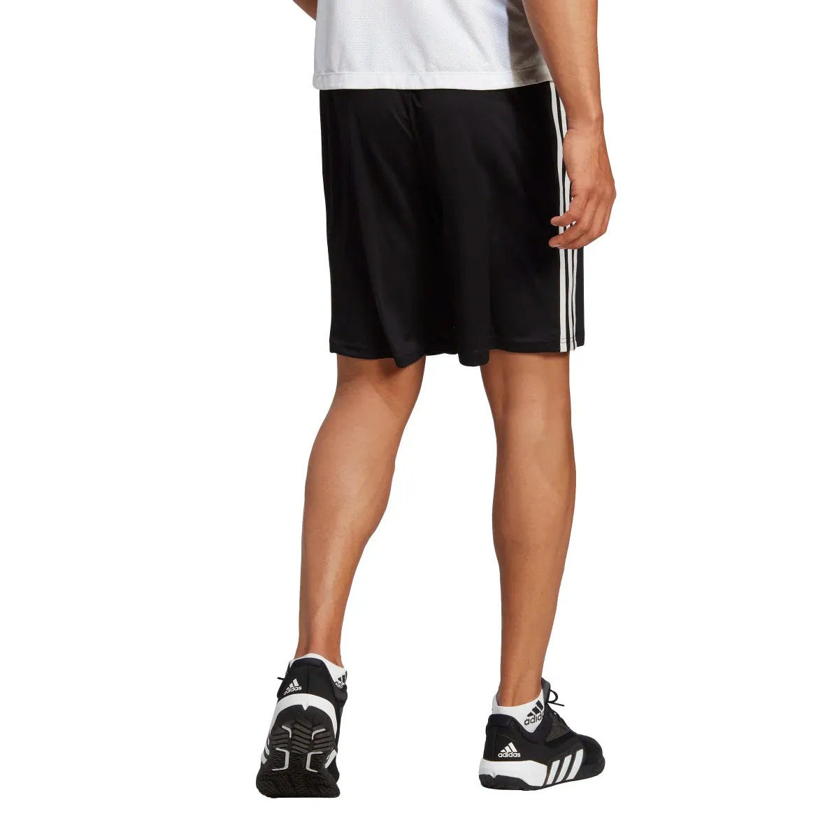 adidas Men's Train Essentials Piqué 3-Stripes Training Shorts