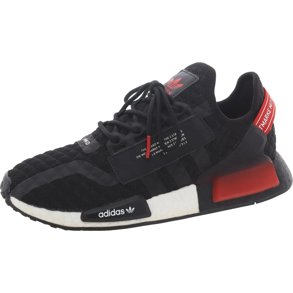 adidas Originals Mens NMD R1.V2 Leather Workout Running & Training Shoes