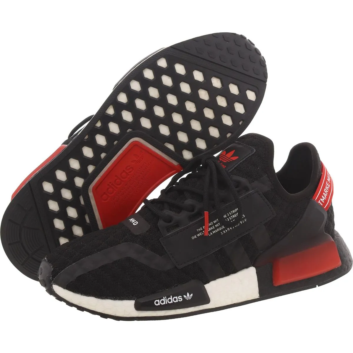 adidas Originals Mens NMD R1.V2 Leather Workout Running & Training Shoes