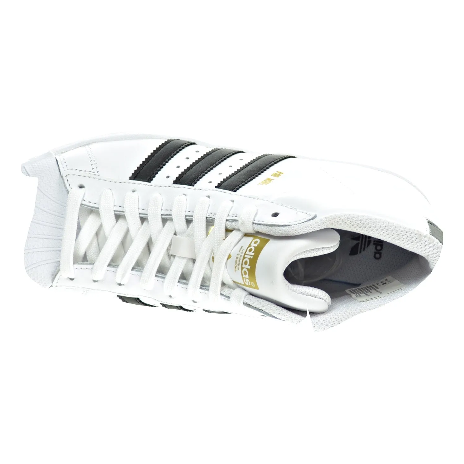 Adidas Pro Model J Big kid's Basketball Shoes White/Core Black