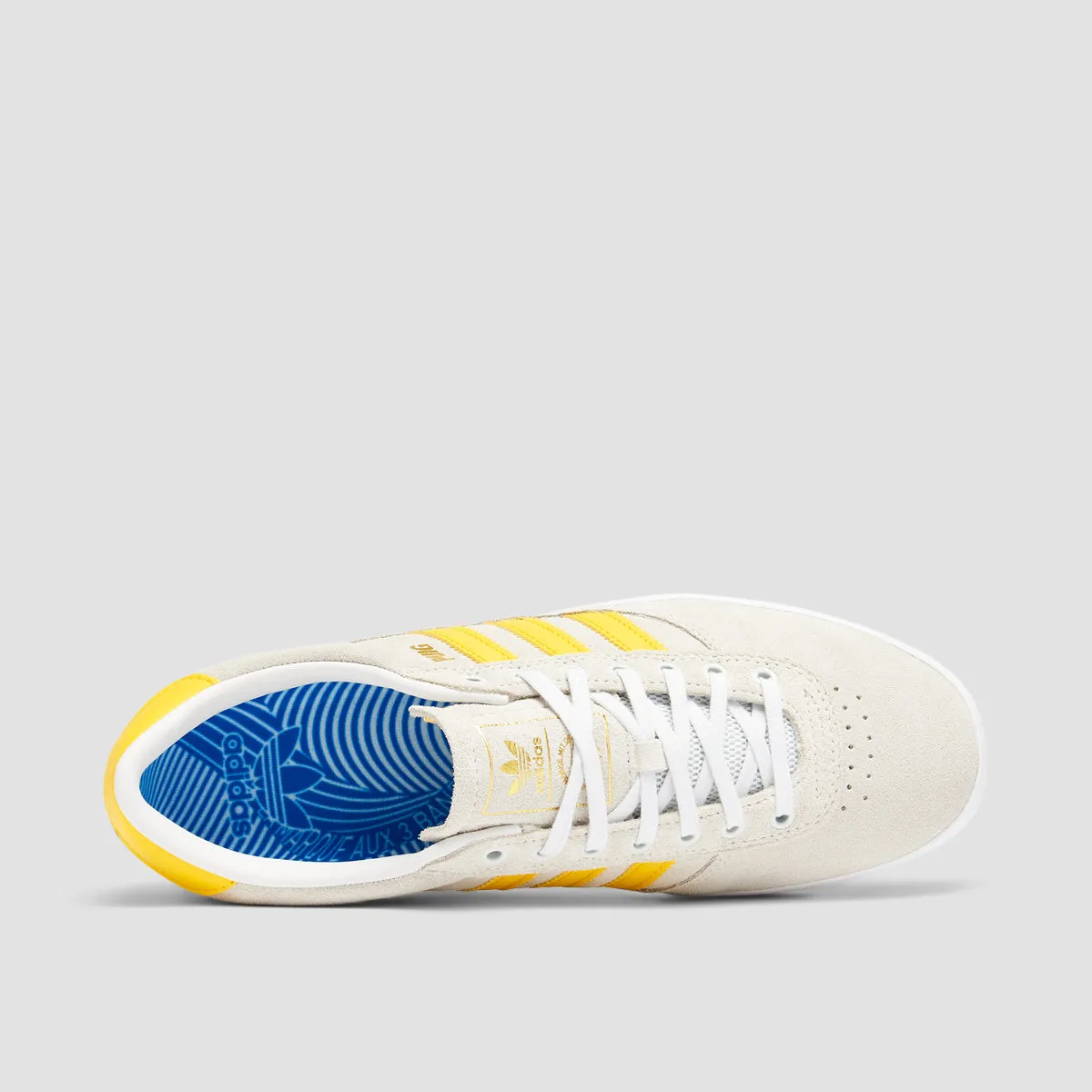 adidas Puig Indoor Shoes - Crystal White/Bold Gold/Ftwr White