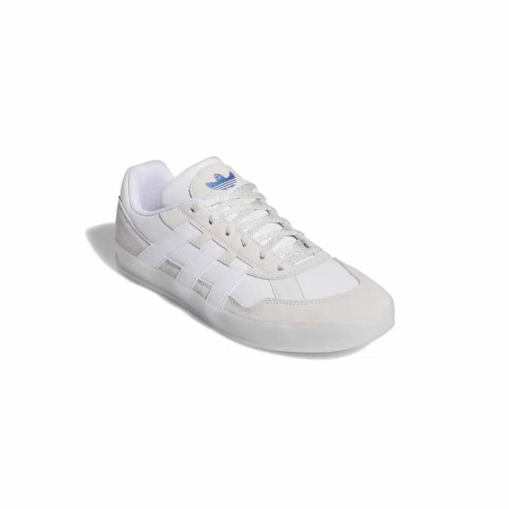 Adidas Skateboarding Aloha Super Crystal White Feather White Bluebird Skate Shoes