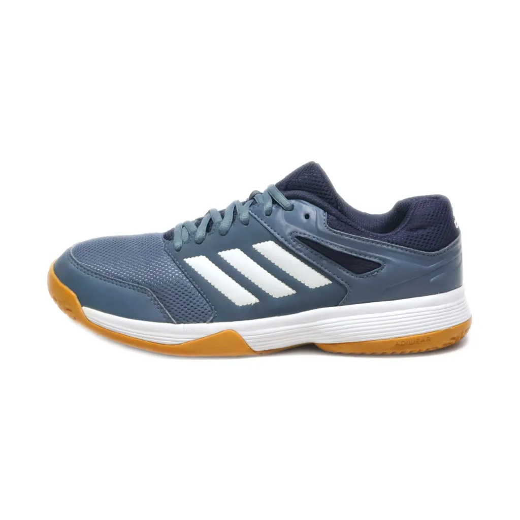 Adidas Speedcourt Sport Shoes Leather Blue Colour For Men