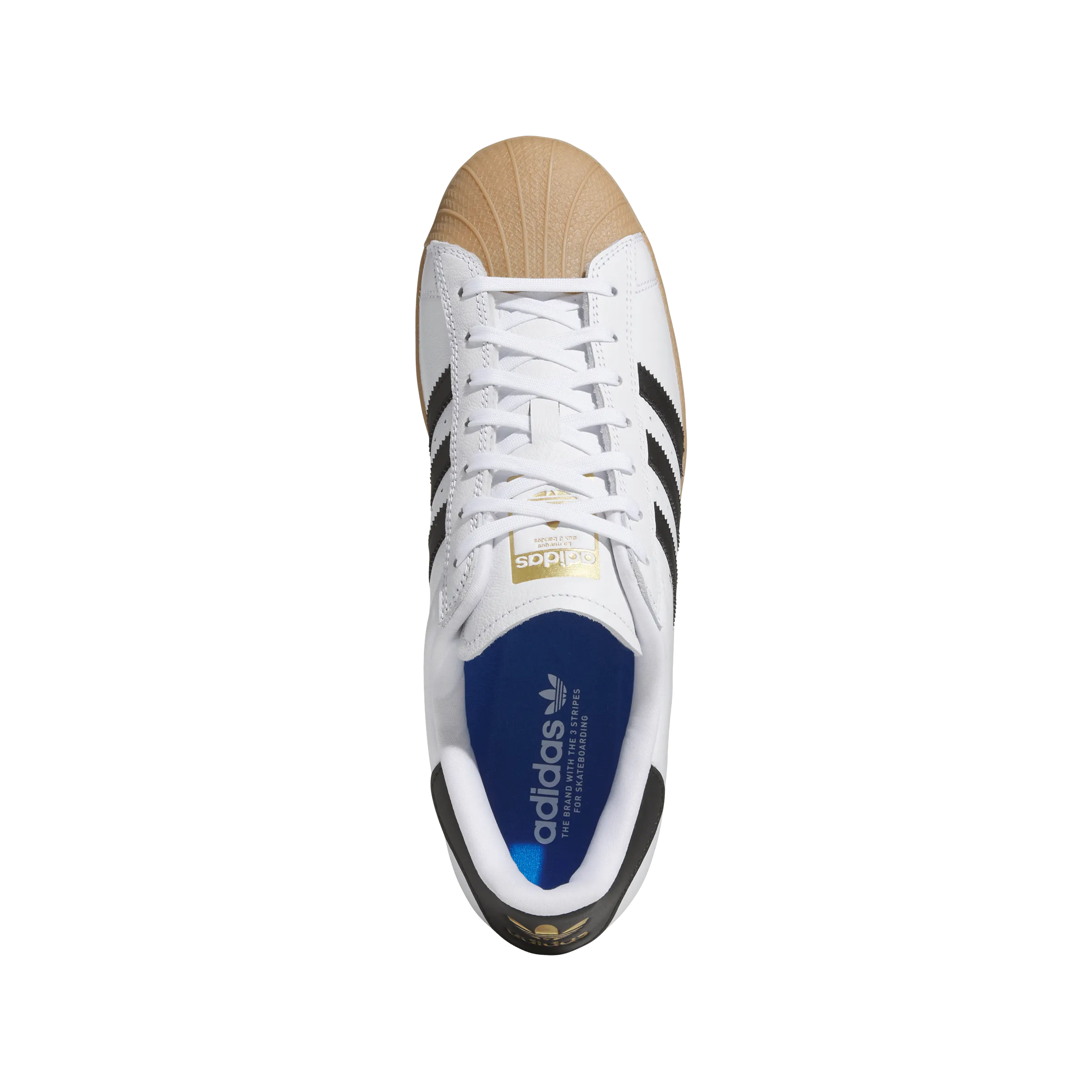 ADIDAS Superstar ADV Shoes Cloud White/Core Black/Gum