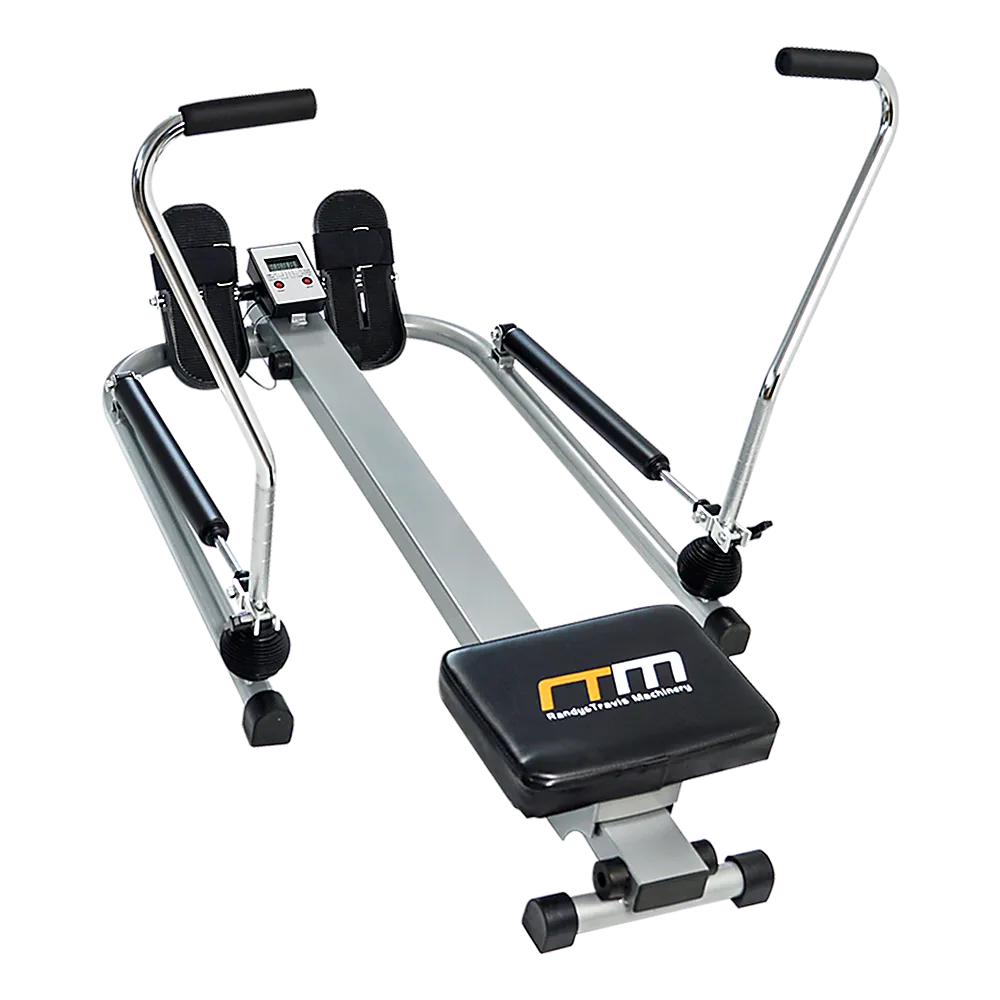 Adjustable Hydraulic Rowing Machine with Display