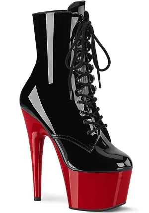 ADORE-1020 [Black Patent/Red] | PLATFORM BOOTS [PREORDER]