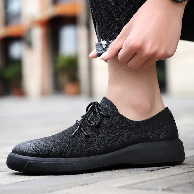 Advbridge Spring Summer Trend Men's Shoes Breathable Men's Oxford Shoes Dress Shoes Men's Flats Fashion Work Shoes Men's Casual Shoes