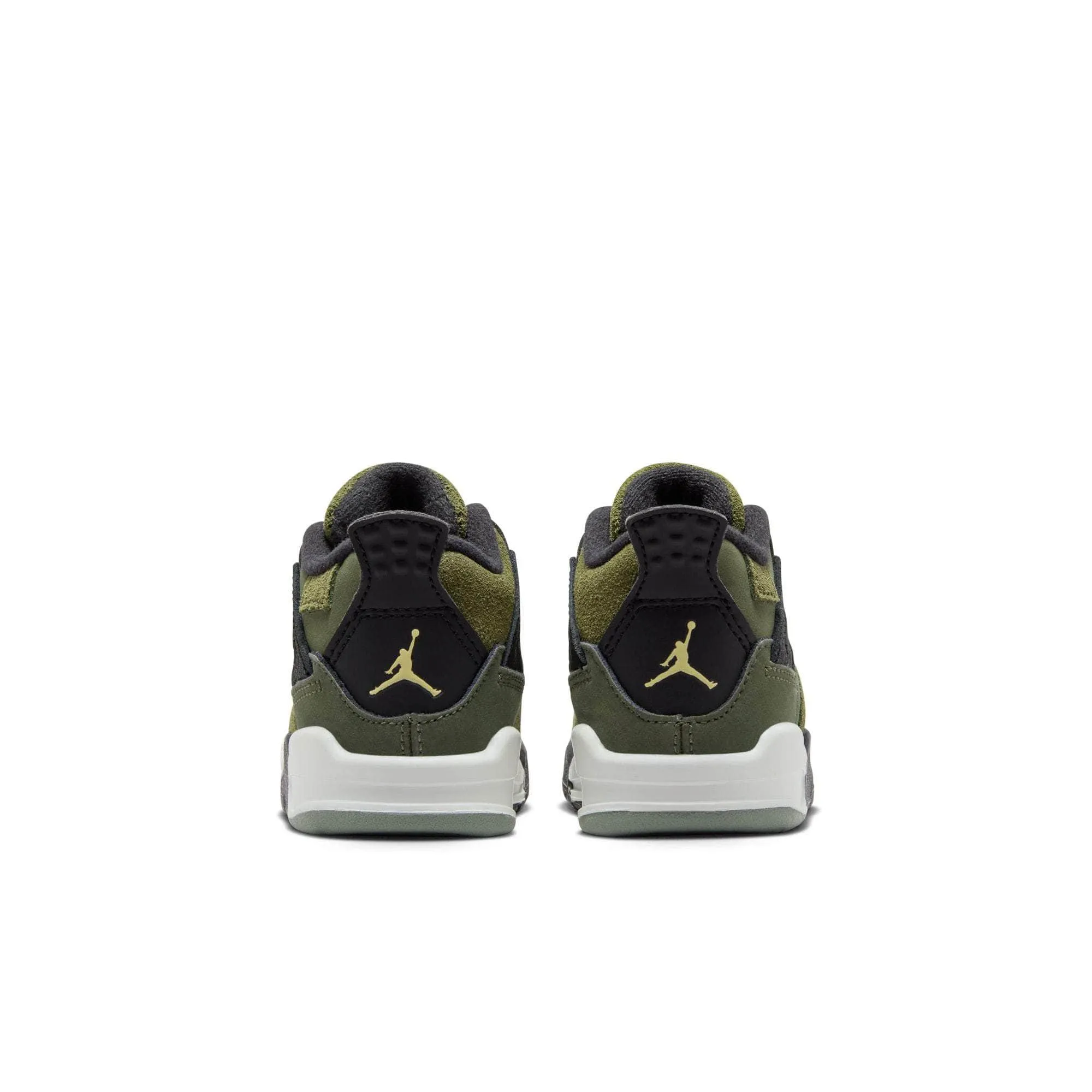 Air Jordan 4 Retro SE Craft "Medium Olive" - Baby/Toddler