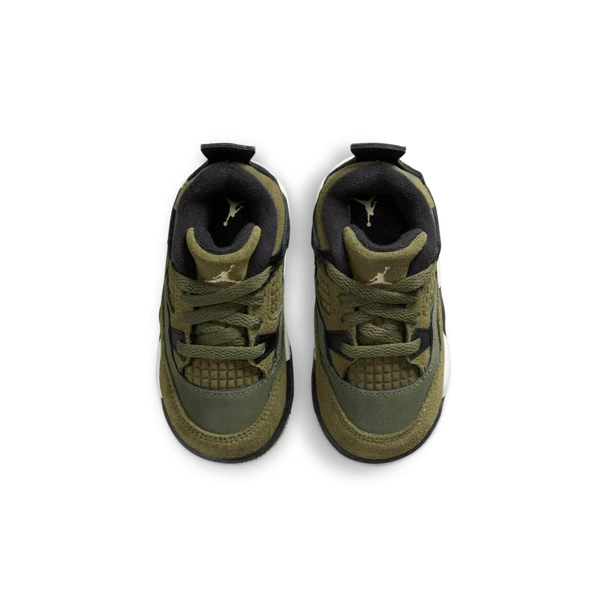 Air Jordan 4 Retro SE Craft "Medium Olive" - Baby/Toddler