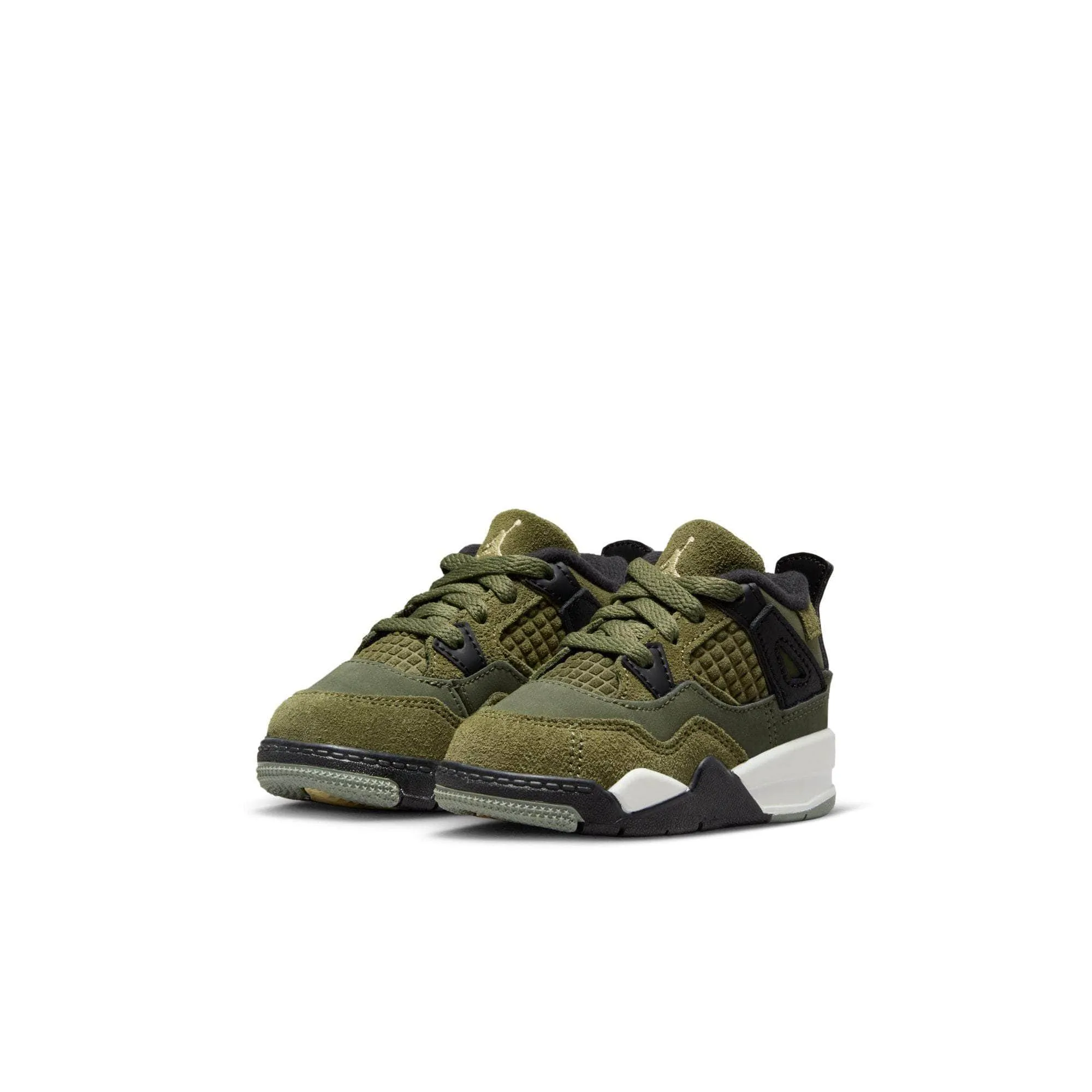 Air Jordan 4 Retro SE Craft "Medium Olive" - Baby/Toddler