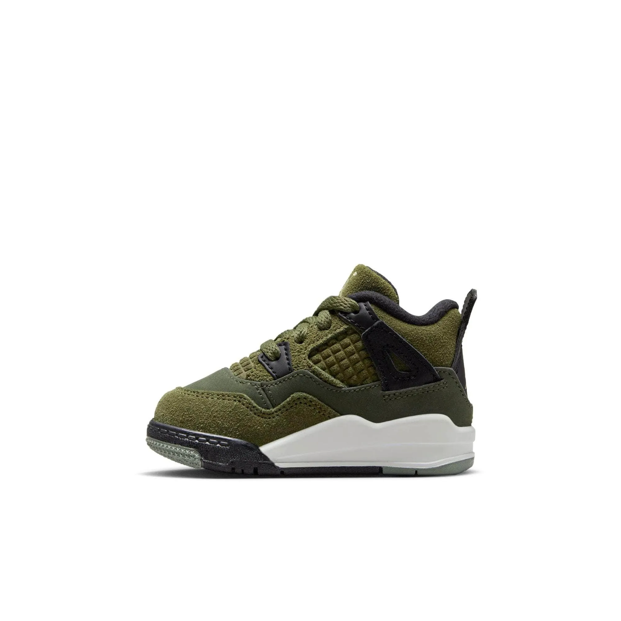 Air Jordan 4 Retro SE Craft "Medium Olive" - Baby/Toddler