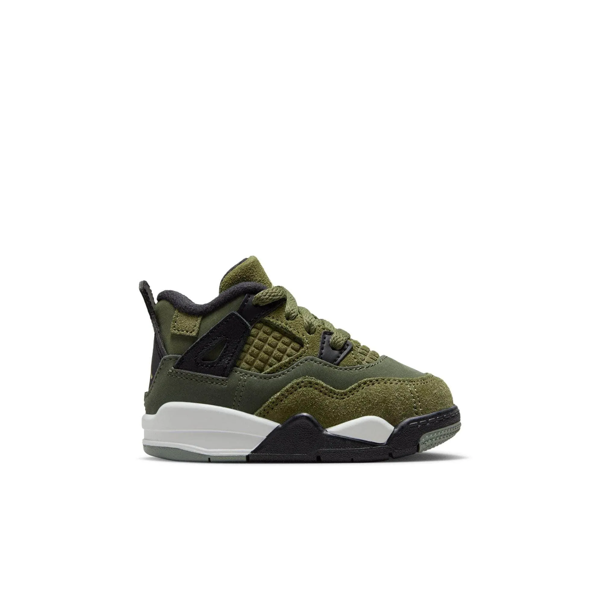 Air Jordan 4 Retro SE Craft "Medium Olive" - Baby/Toddler