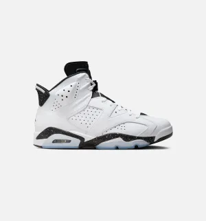 Air Jordan 6 Retro White & Black Mens Lifestyle Shoe - White/Black