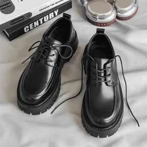 Amozae- Sinmuno Apron Toe Derby Shoes