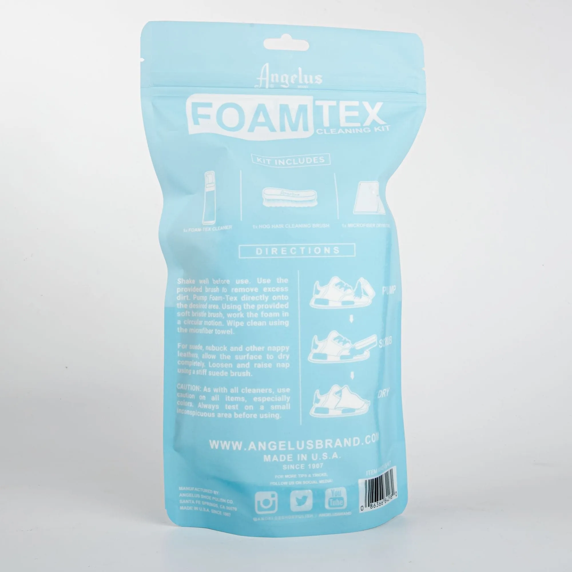 Angelus Foamtex Cleaning Kit