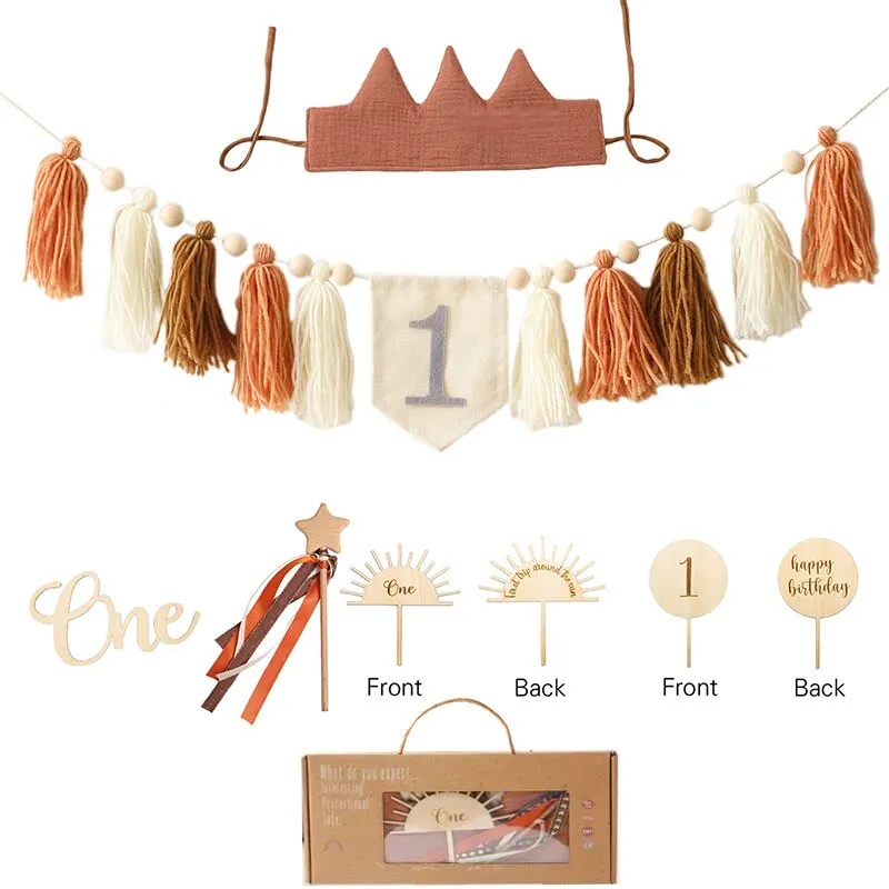 Baby Tassel 1st Birthday Party Decoration