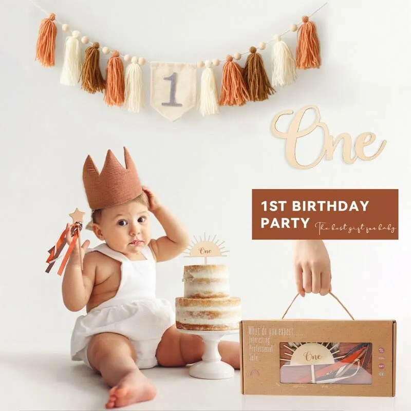 Baby Tassel 1st Birthday Party Decoration