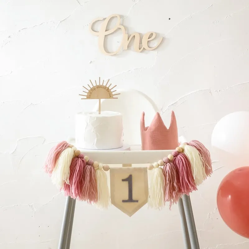 Baby Tassel 1st Birthday Party Decoration