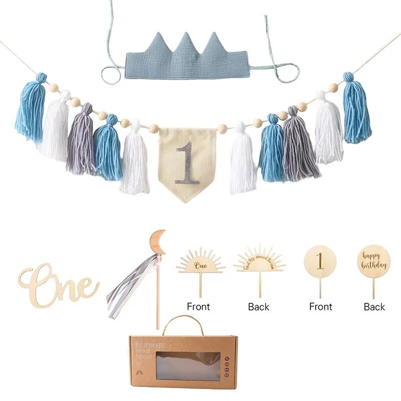 Baby Tassel 1st Birthday Party Decoration