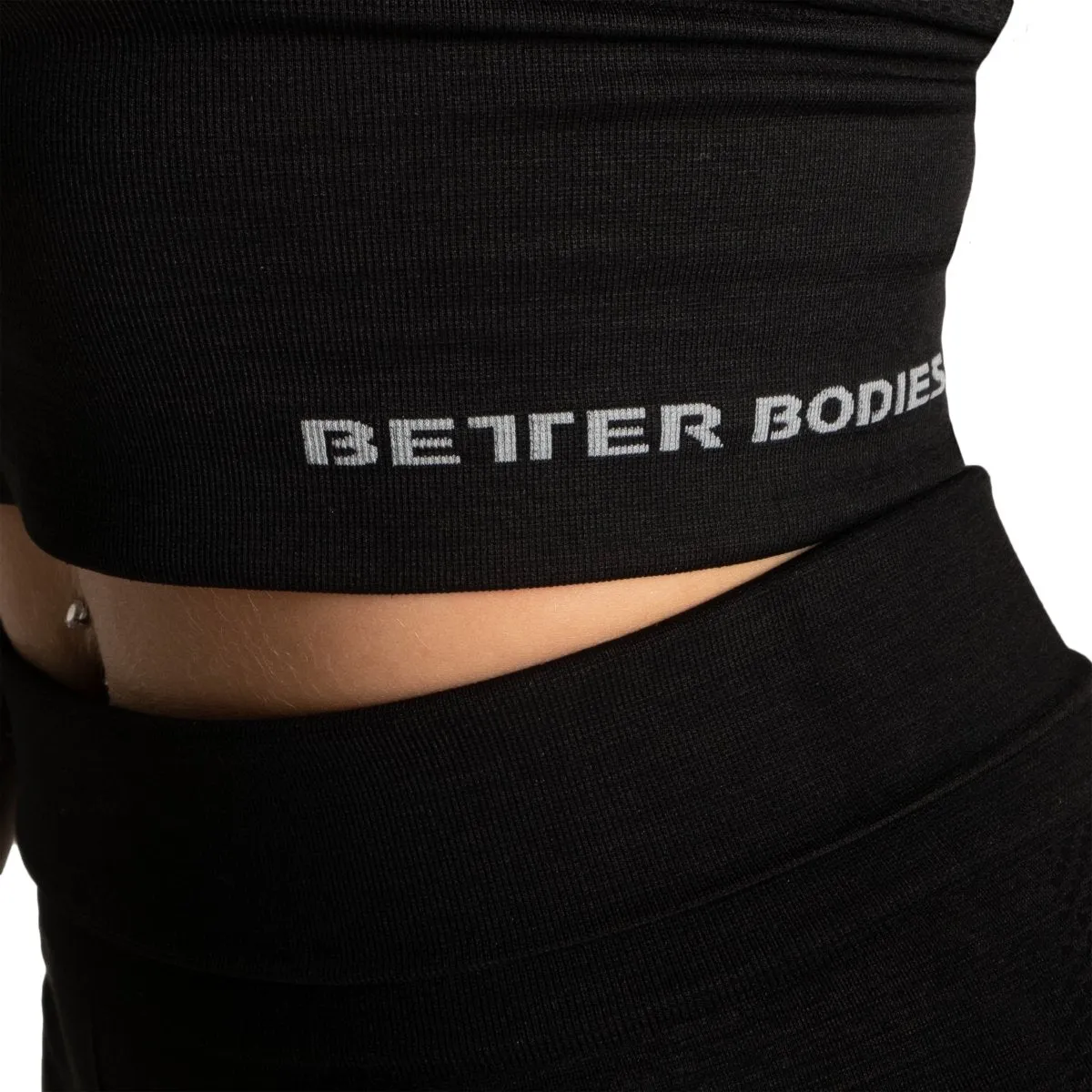 Better Bodies Astoria Seamless Bra - Black Melange