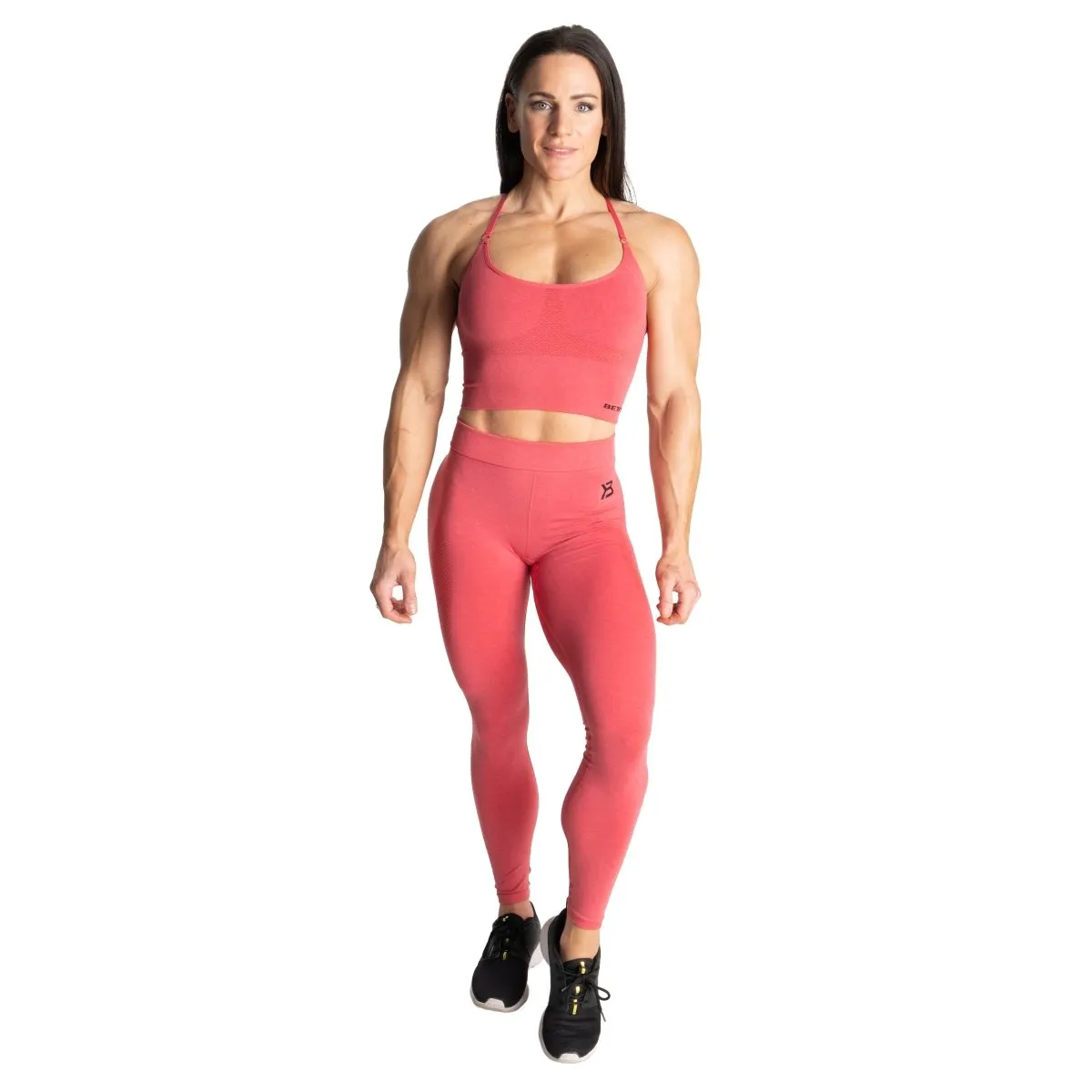 Better Bodies Astoria Seamless Bra - Chilli Red Melange