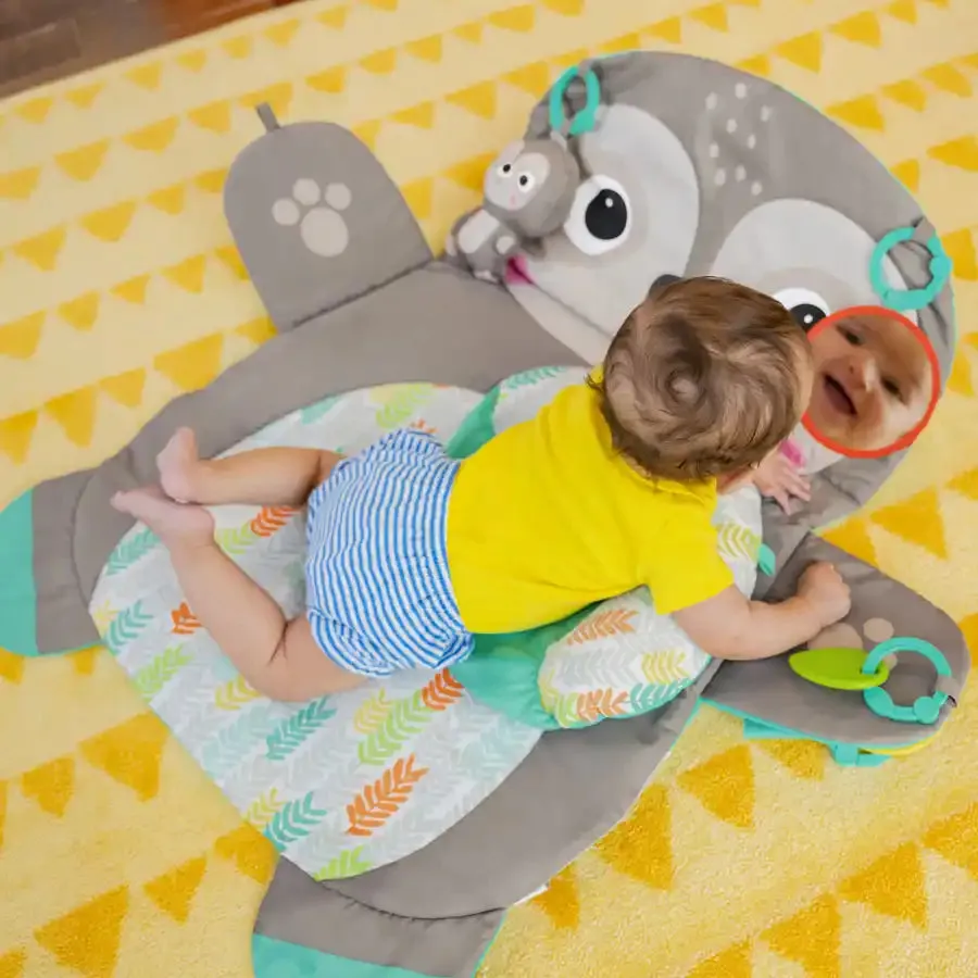 Bright Starts Tummy Time Prop & Play Sloth