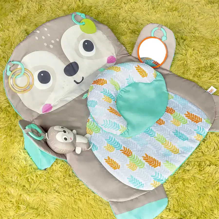 Bright Starts Tummy Time Prop & Play Sloth