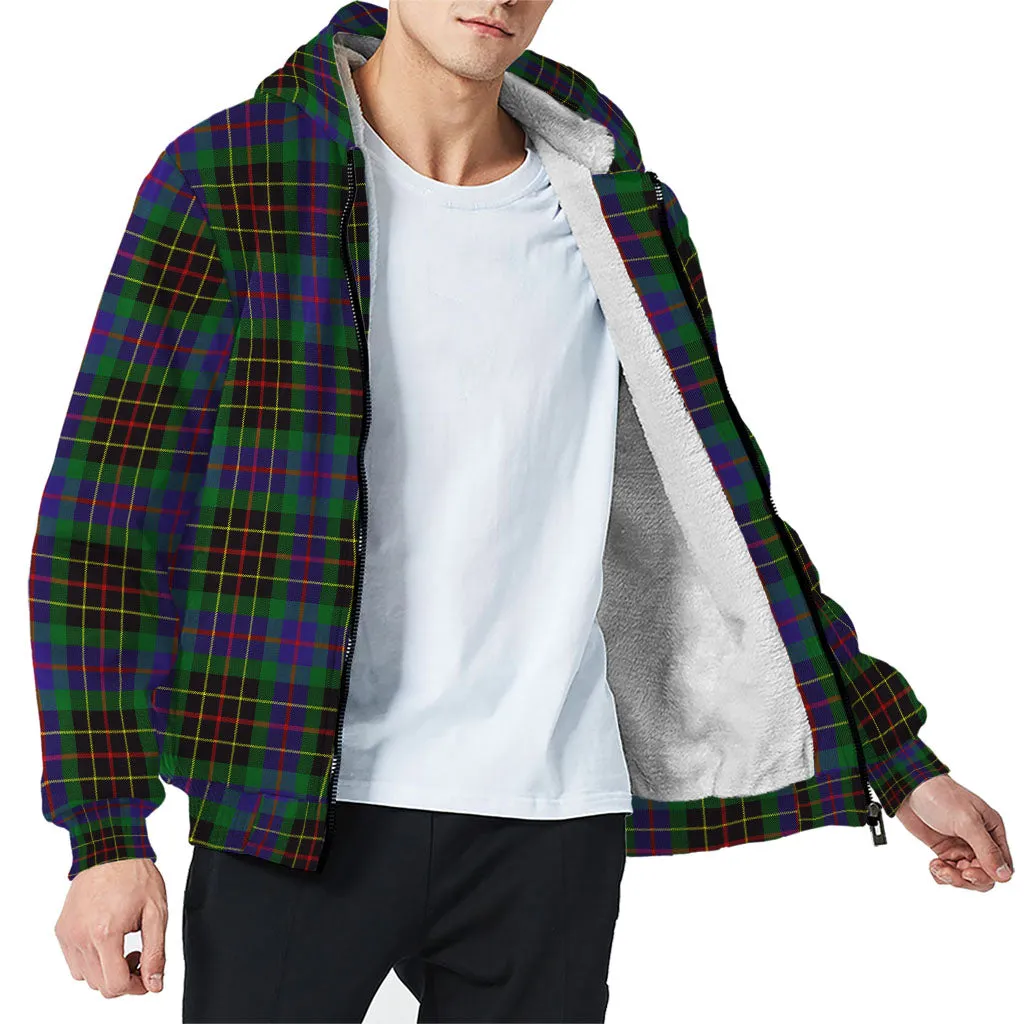 Brodie Hunting Modern Tartan Sherpa Hoodie