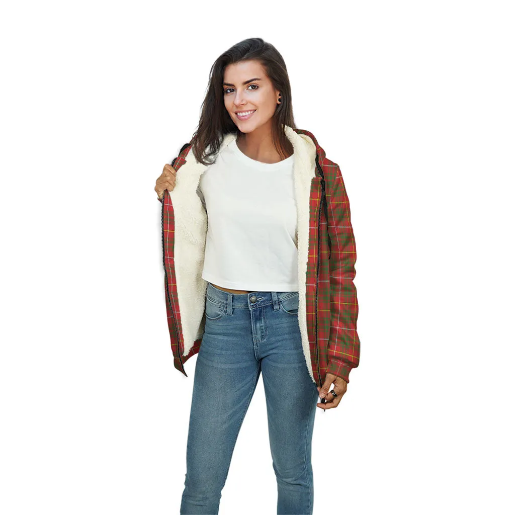 Bruce Modern Tartan Sherpa Hoodie