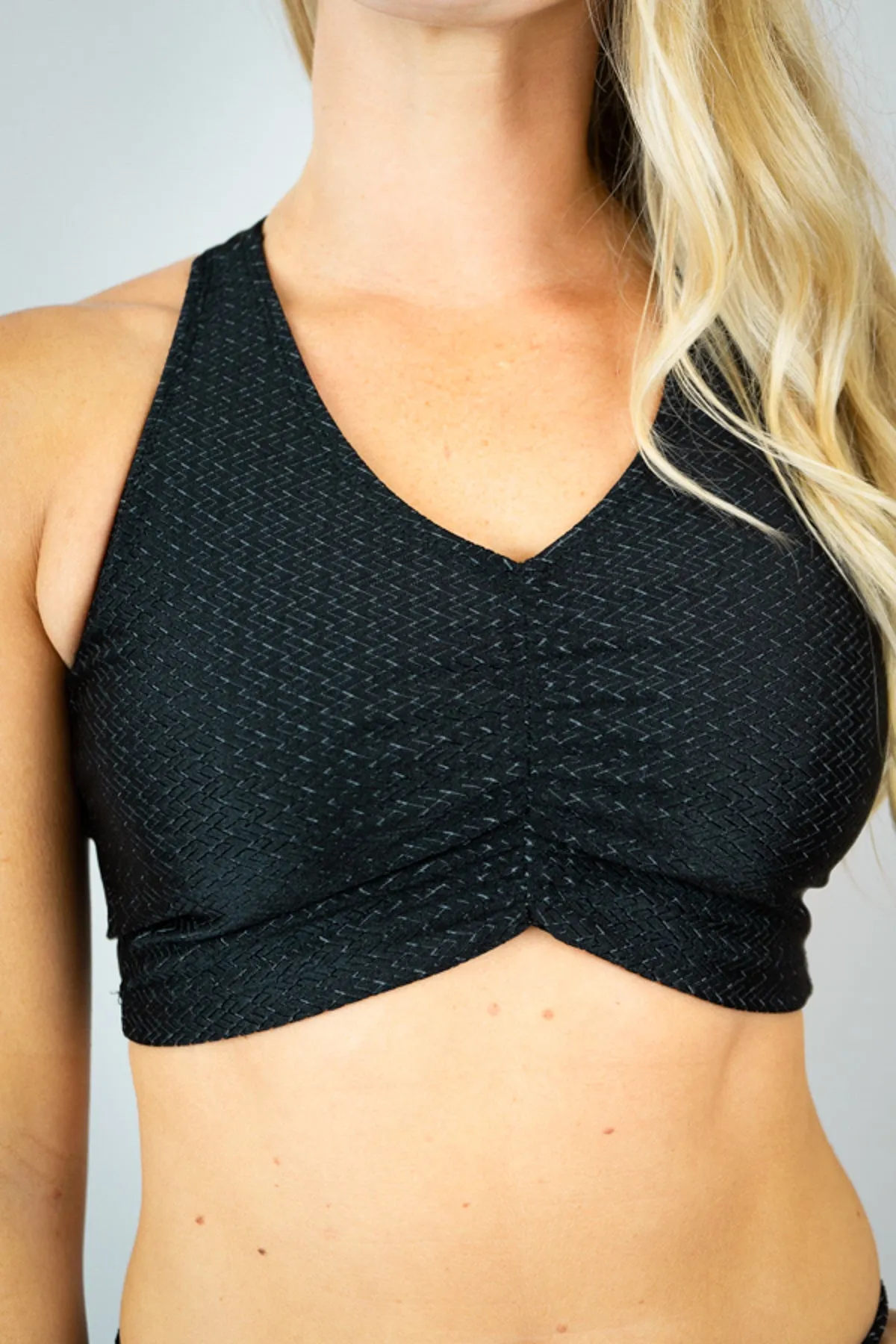 Bryn  Sports Bra - Black