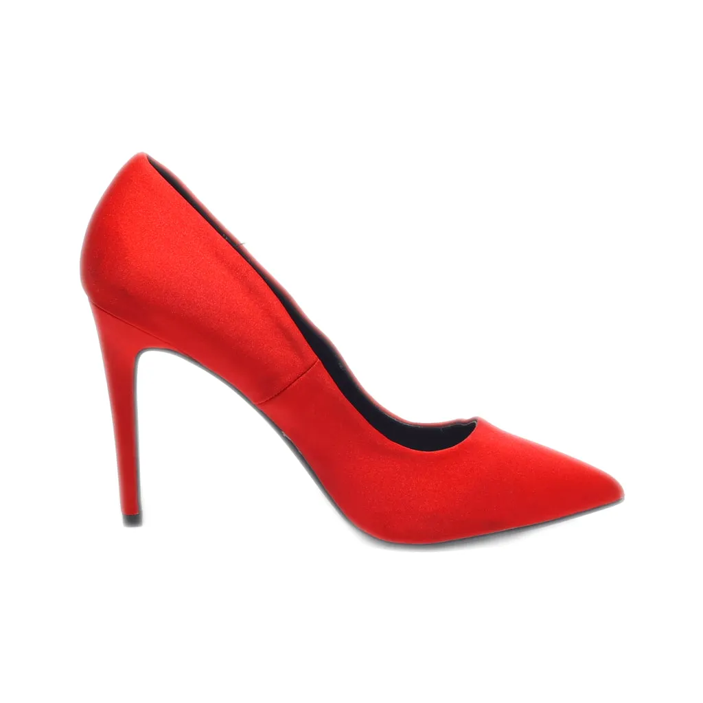 Call It Spring High-Heel Shoes Canvas Red Colour For Women