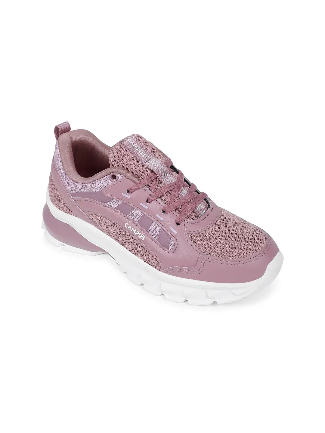 Campus Bliss Women Textured Lace Up Sneakers