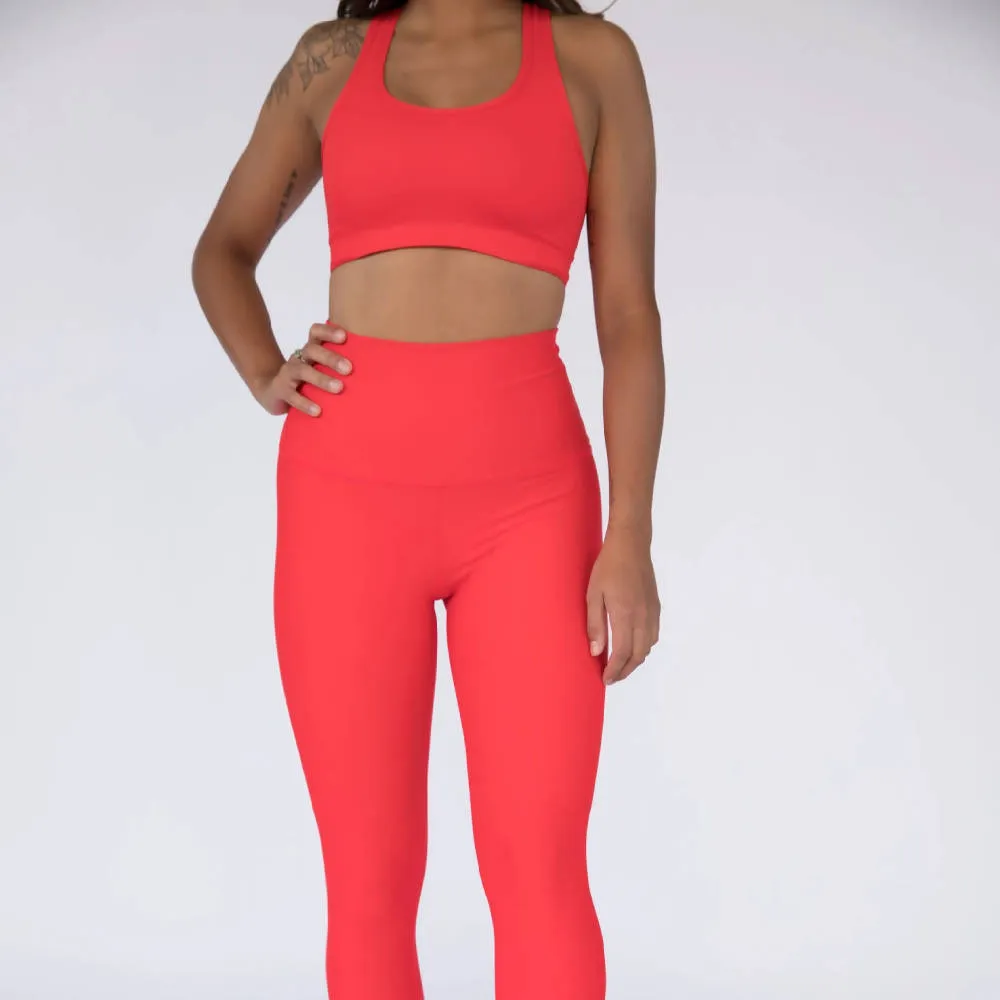 Candy Apple Red ABL Ultra High Rise Leggings