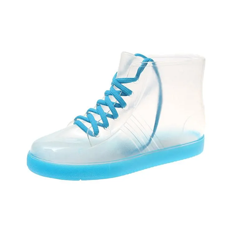 Candy Color Transparent Rain Boots SD01639