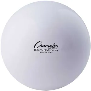 Champion Sports Multi-Turf Field Practice Hockey Balls White